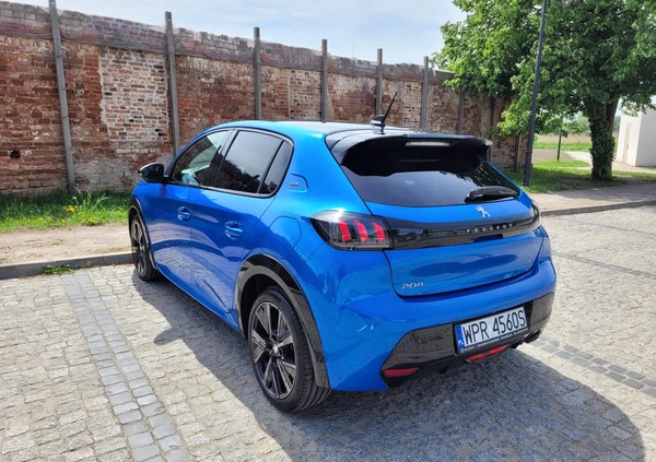 Peugeot 208 cena 95500 przebieg: 5700, rok produkcji 2023 z Kłodawa małe 67
